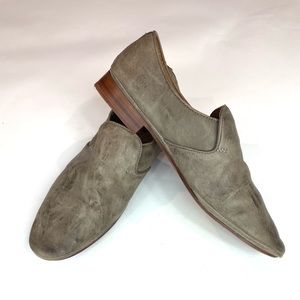 Frye Ashley Womens Slip On Flats Loafers Sz 9, Made In Brazil